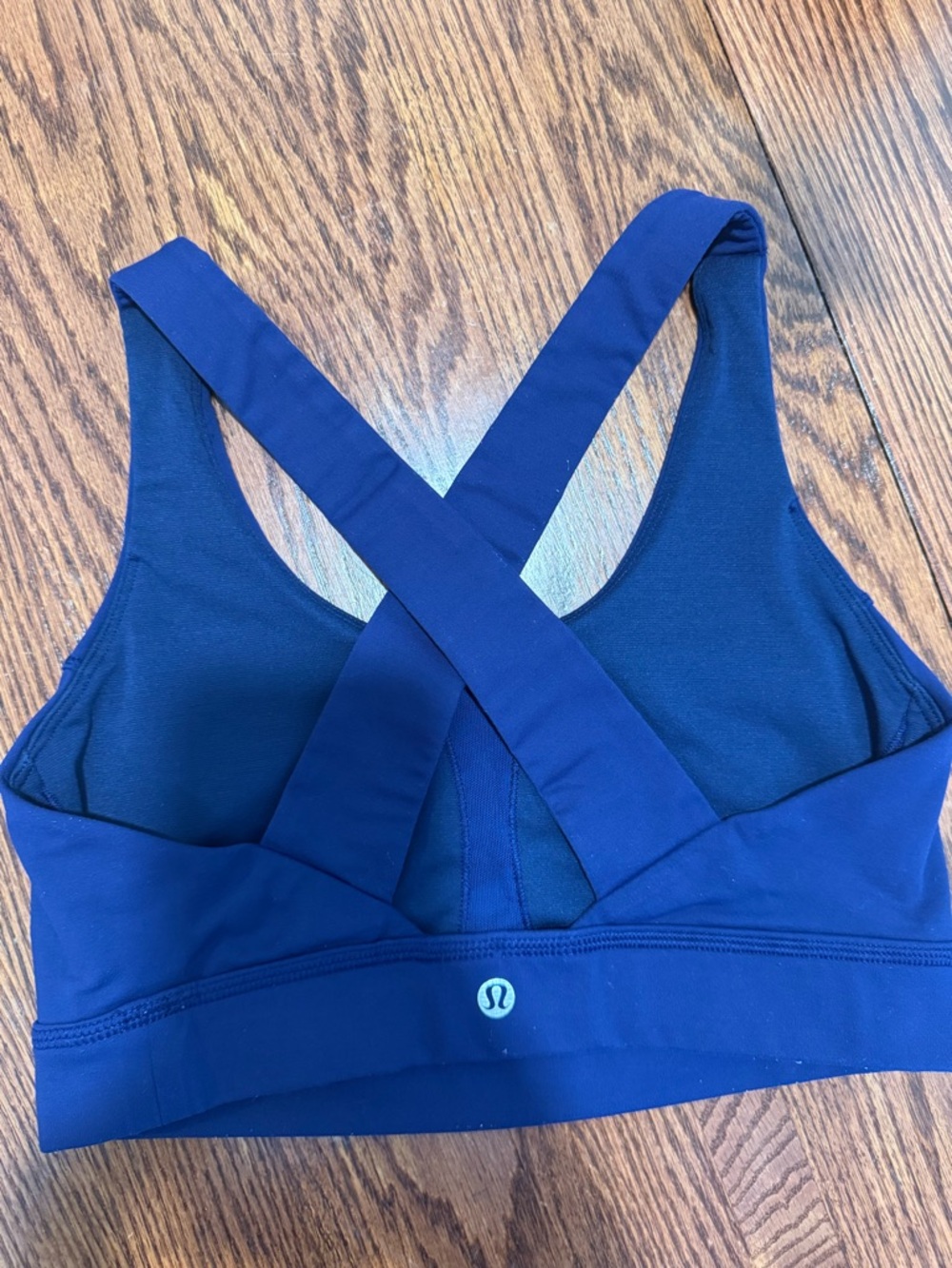 lululemon athletica Women's Cross-Back Sports Bra in Royal Blue